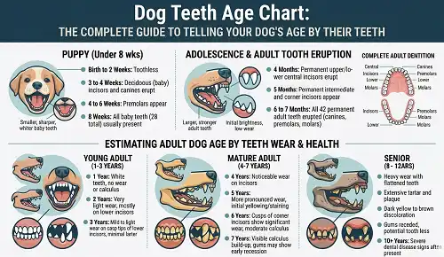 dog teeth diagram
