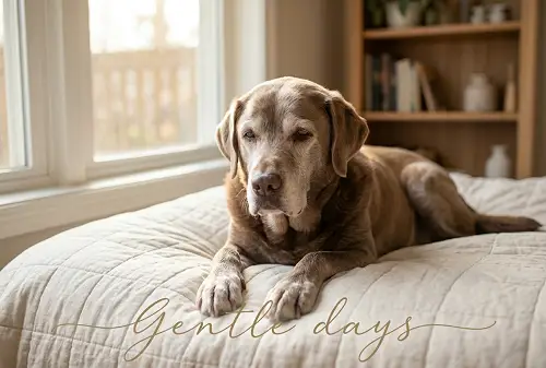 Signs your dog is dying of old age